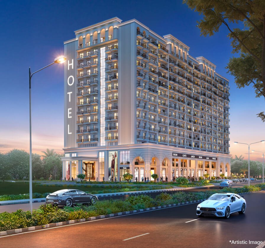 Omaxe Eternity 2 — G+14 Studio Tower on Raal Road, Vrindavan
